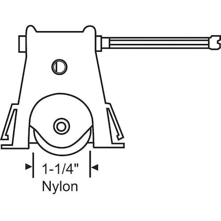 Strybuc Patio Screen Door Roller Assy. 750-1997310
